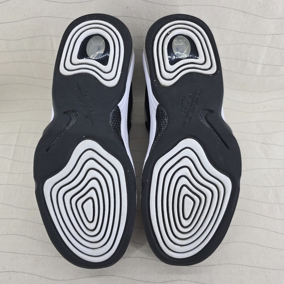 Nike Mens Air Penny 2 'Panda' Black White Bone Shoes Sneakers DZ2549-001 Size 10 - Picture 10 of 11